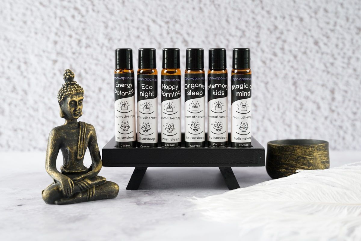 снимок  Набор Аромароллеров PandaHug №4 от магазина BIO-TEXTILES ОПТ